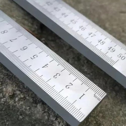 Heavy Duty Ruler(Unit of Measurement: inch & cm), 20" 50cm Stainless Steel Rulers, Metal Rulers Kit - Perfect Straight Edge for Architects, Draftsman, and Engineers (Heavy Duty Ruler)