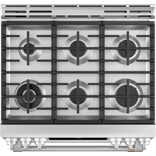 GE C2S950P2MS1 Cafe 30 inch Smart Double-Oven Range With Convection Bundle with Premium 3 YR CPS Enhanced Protection Pack