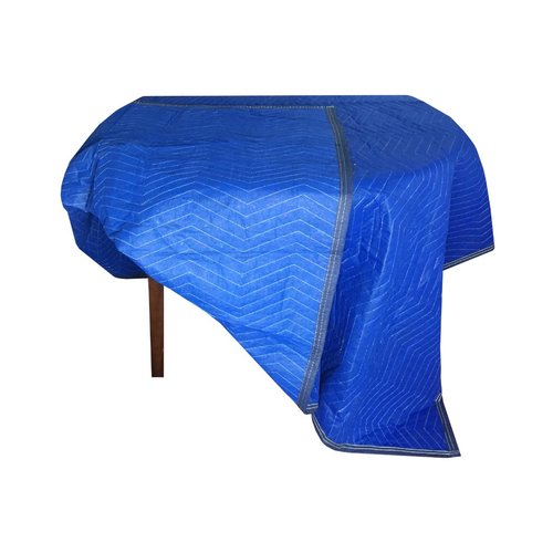 Uboxes Pro Economy Moving Blankets (4 Pack) 35lbs/doz 2.92lb/ea 72"" x80 Blue (A0075MU04)