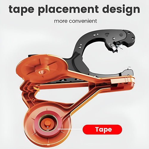 Hand Plant Tying Machine, Cordless Garden Vineyard Binding Tape Machine, Automatic Winding /3S Quick Knotting