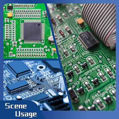 Solder flux for Electronics Soldering, No Clean Soldering Flux Paste (10CC) & Desoldering Wick