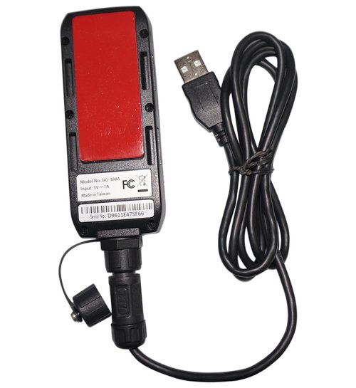 GlobalSat DG-388A GPS Data Logger, Made in Taiwan