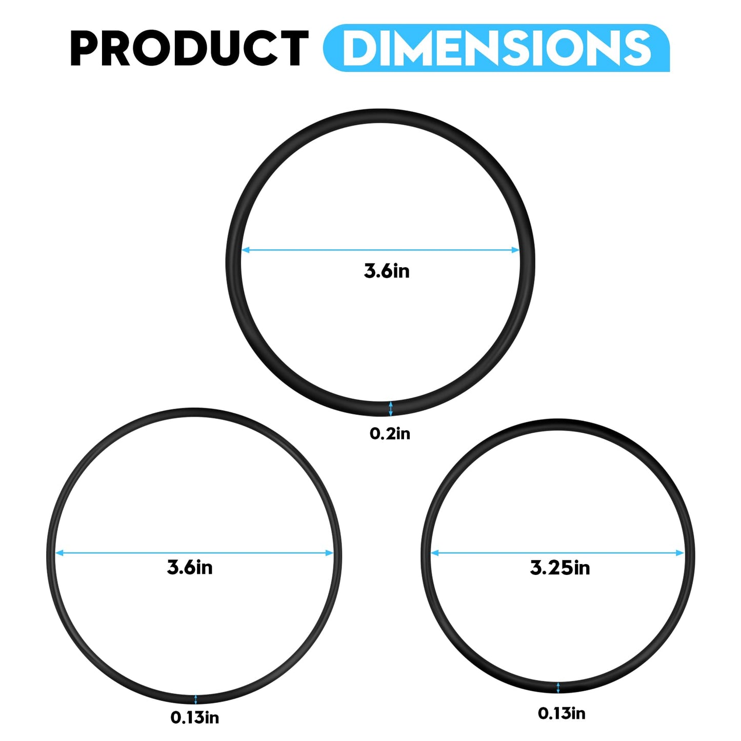 OK25-S6-05 O-Ring OK25 for OmniFilter OB1,WH1,OB5,WH5,U25,U24,and U30 Water Filter housings,Compatible with Culligan HF-150 and HF-360 and Dupont Models WFPF38001C, WFCH2, WFPF2800, WFPF3800