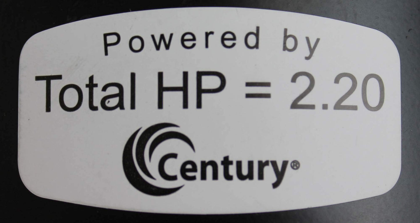 Century Electric UST1202 2-Horsepower Up-Rated Round Flange Replacement Motor (Formerly A.O. Smith)