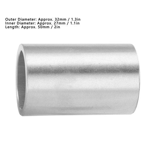 Aluminum Tube 27mm ID - Thick Wall, Large Diameter for Robotics Structural Support, Wire Pass - Through, Lightweight and