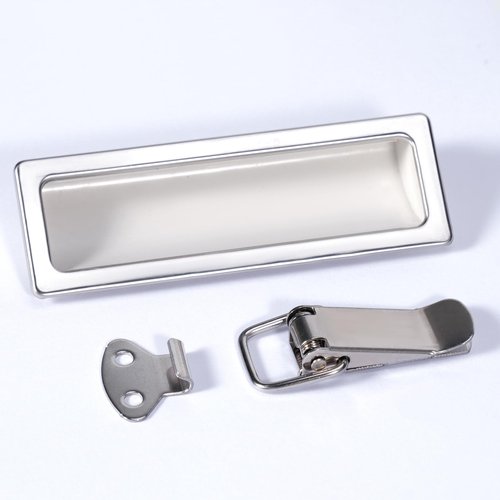 PKNYBZH Pet Feeder Accessories, A Handle and A Latch, Latch Does Not Contain Screws or Rivets (Handle and Latch)