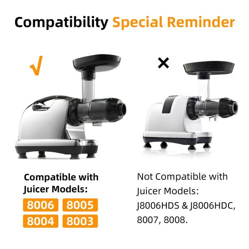 Juice Screen Compatible with Omega 8003, 8004, 8005, 8006 juicers, Replacement Part for Omegae Slow Masticating Juicer #2, Not for Models J8006HDS & J8006HDC