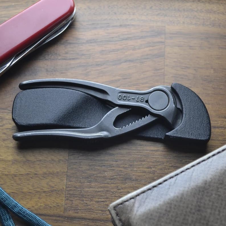 Ultra-Thin Carbon Fiber Sheath for Knipex Cobra XS Pliers - Low-Profile Belt Clip Pouch