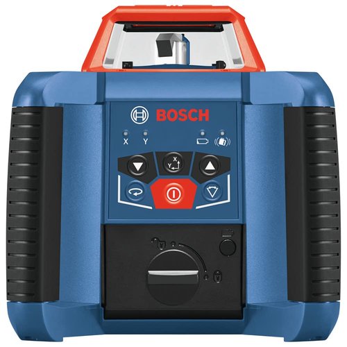Bosch Revolve2000 Self-Leveling System with Disturbance Monitor Horizontal-Vertical Rotary Laser Kit with 2000 Feet Working Range (Renewed)