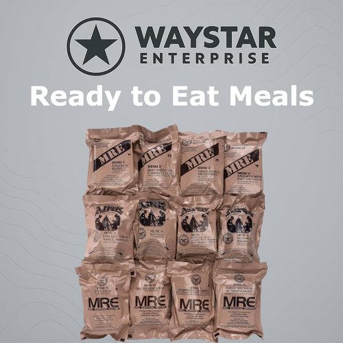 MRE Meals Ready to Eat – A & B Case Bundle (2 x 12 Packs) – 2025 Inspection or Better – Emergency Survival Food w/Flameless Heaters