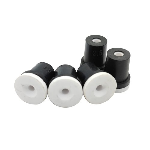 Ceramic Rubber Blast Nozzles Tips Abrasive Sand Blaster Blasting for Sand Blasting Gun Cabinet (3MM)
