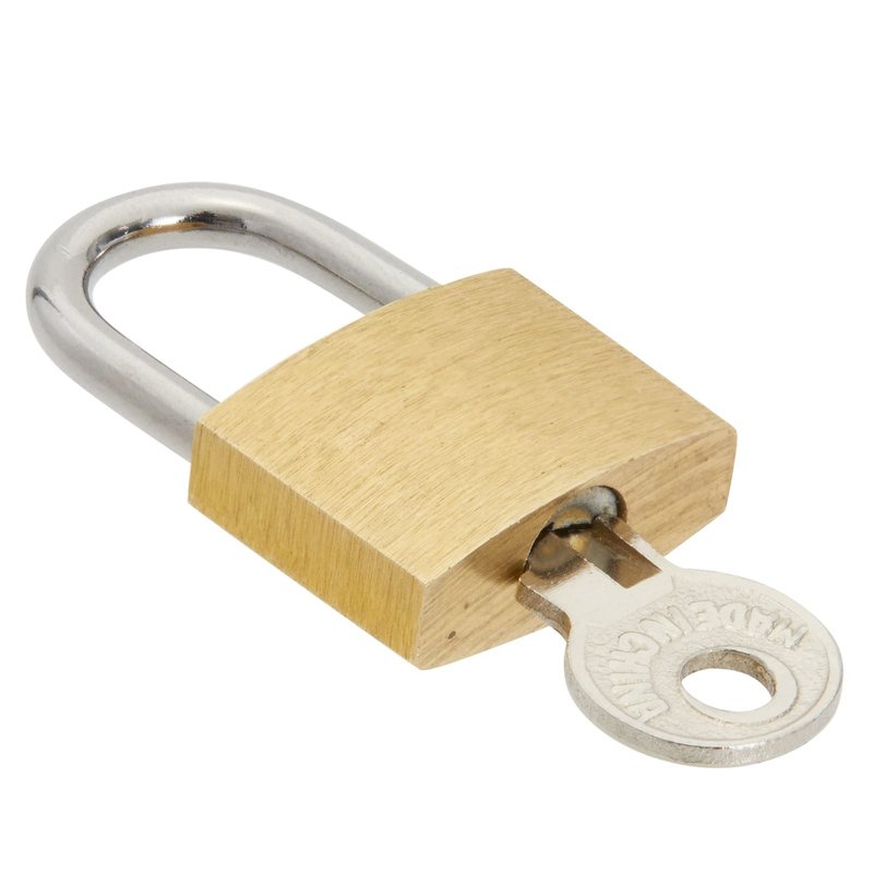 Juvale Luggage Locks with Keys - Mini Lock for Diaries & Jewelry Boxes - Travel Security for Suitcases & Bags - 12 Pack, 0.7 x 1.2 x 0.25 in, Gold & Silver