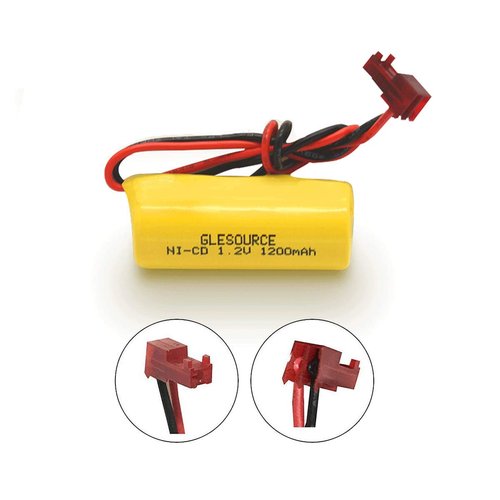 GLESOURCE (2 Pack) ELB1P201NB Emergency Light Battery for Lithonia ELB1P201N2 ELB1P2901N ELB1P201N ANIC1493 Lithonia 1009S00-MZ ELB0320 Grainger 4WT20 OSA212 NIC1169 EBE-33 NiCad 1200mAh