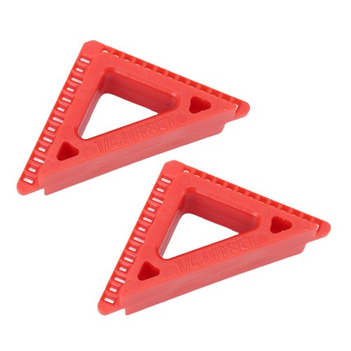 MOTOULAX 2PCS Door and Window Casing Reveal Tools 3/16 1/4 Inch Plastic Trim Reveal Marking Tool for Woodworking