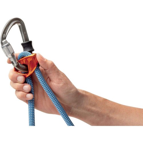 PETZL Unisex Connect Lanyard Single Adjustable for Climbing and Mountaineering, Blue, One Size UK