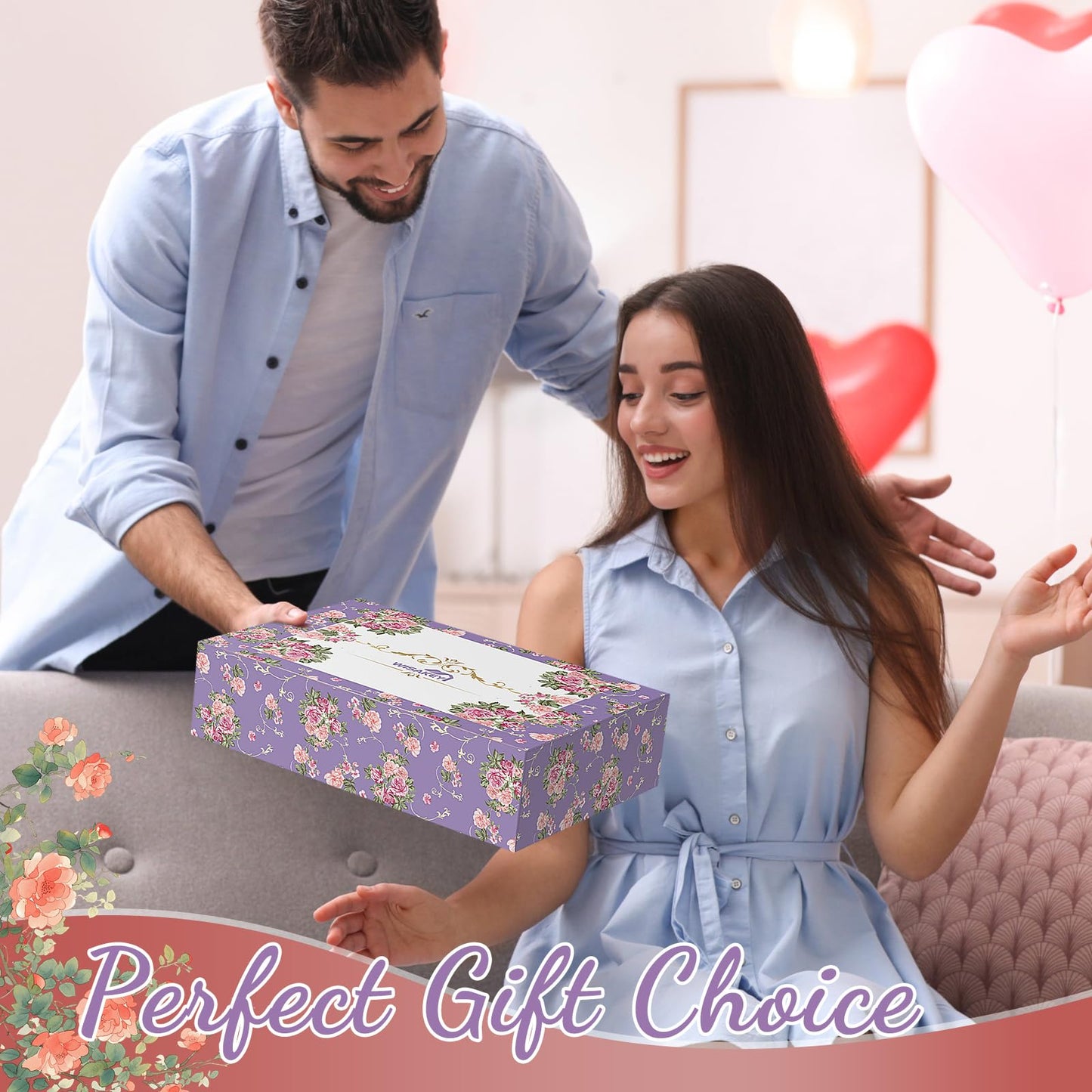 Gardening Tools, WisaKey 10 Piece Heavy Duty Purple Garden Tool Set with Handle, Durable Fashion Garden Supplies Organizer Handbag, Garden Hand Tools Gardening Gifts for Women Grandmother Granny