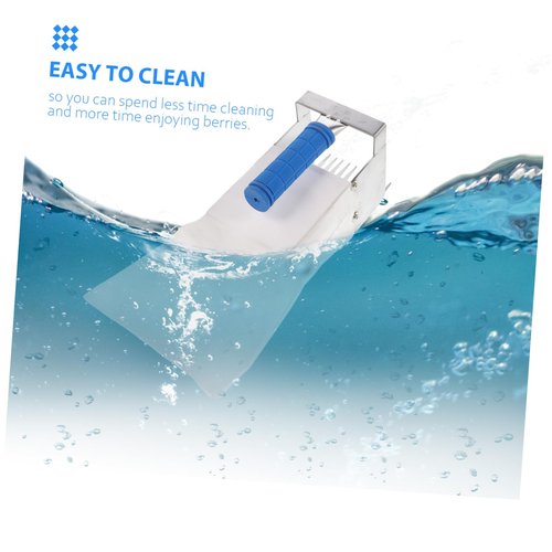 Mipcase Portable Blueberry Picker Tool Lightweight Ergonomic Garden Rake for Efficient Berry Harvesting Safe Collection of Blueberries Small Fruits for Orchard Workers