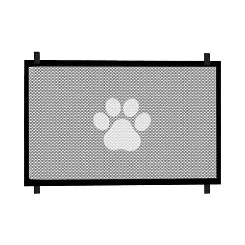 Cat Dog Gate Indoor-Tall Adjustable Pet Gate with Breathable Mesh Screen,Flexible Pet Gates for Stairs No Drilling Antis Fence,Pet Gates Easy Install Stairs & Doorways (110cm)