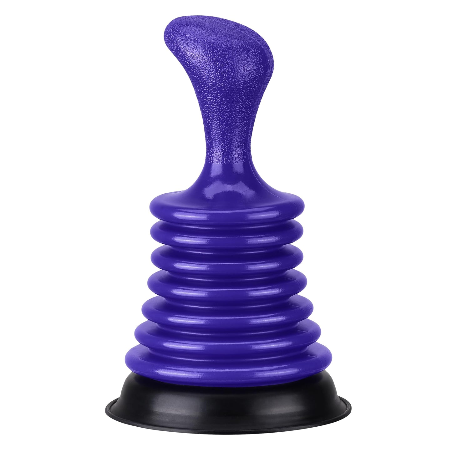 Luigi's Mini Sink Plunger - Shower Drain Clog Remover - for Clogged Drain in Kitchen, Bathroom, Baths, Waste Pipes - Heavy Duty, Powerful Toilet Plungers with Bellows