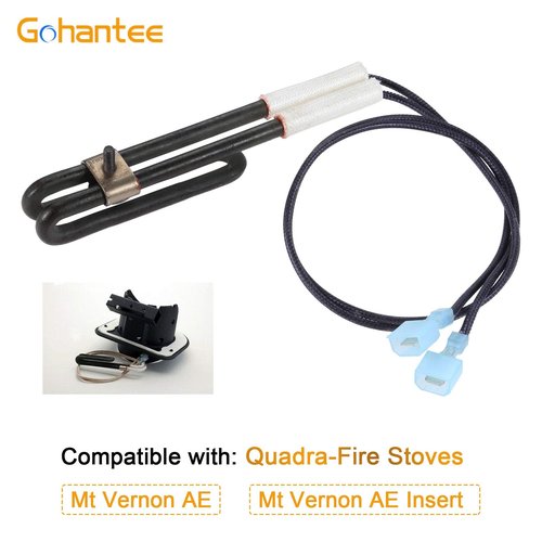 gohantee Pellet Stove Loop Igniter, SRV7000-647 Ignitor Compatible with Quadrafire Pellet Stoves Mt Vernon AE, Mt Vernon AE Insert