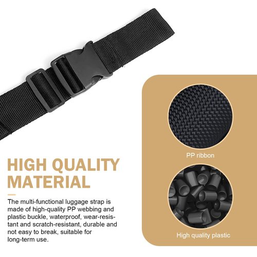 Arwrilt Battery Hold Down Straps, 40 Inch Tie Down Nylon Strap with Adjustable Quick Release Buckle, Universal Battery Retainer Strap for Car Boat Trailer (Black)