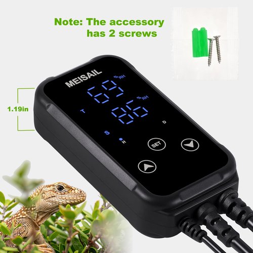 MEISAIL Humidity Controller Greenhouse Shiitake Mushrooms Humidifying dehumidifier humhumidistat controlleridity Humidity Switch Controller for Grow Ten thygrometer humidistat Controller