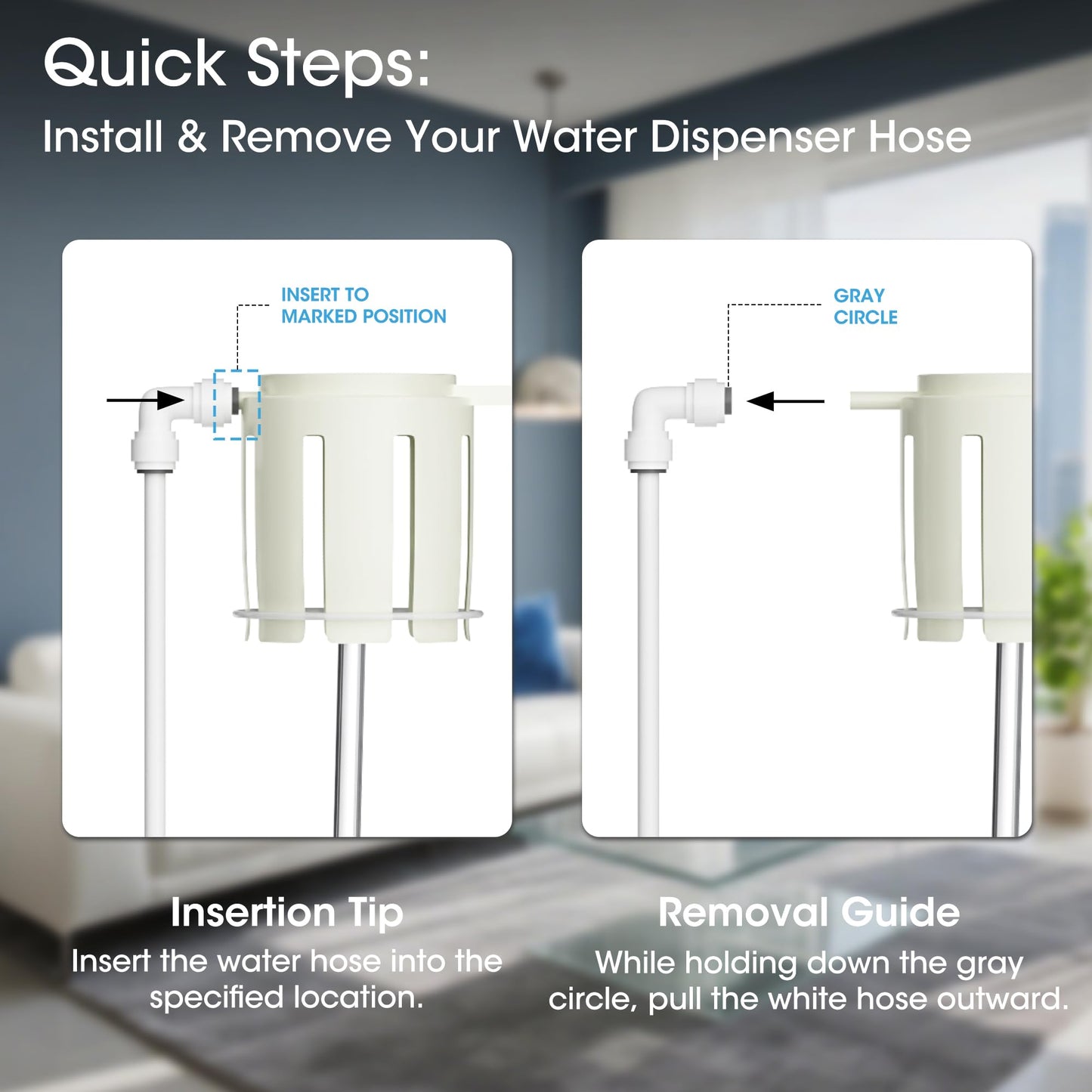 Manastin Bottom Loading Water Cooler Dispenser for 5 Gallon Bottles, Stainless Steel Water Cooler with 3 Temperature Settings - Hot, Cold & Room Water, Ideal Design for Home & Office, Pure Black
