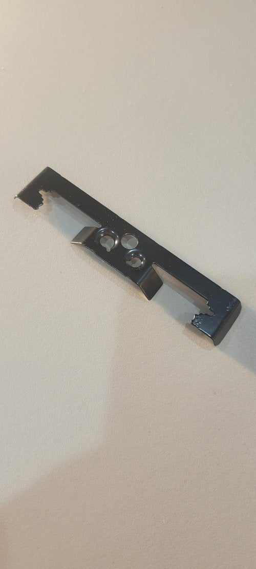 Multi-Function Batwing Clip for Rod or Wire Support, Black, Pack of 100 4Z34