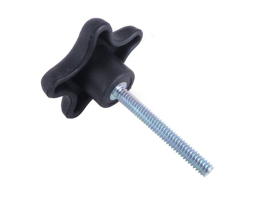 Taytools 774021 Lot 10 each 3/8 16 Male Threads Star Knobs 2 inch Diameter with 2 inch Long Threaded Post