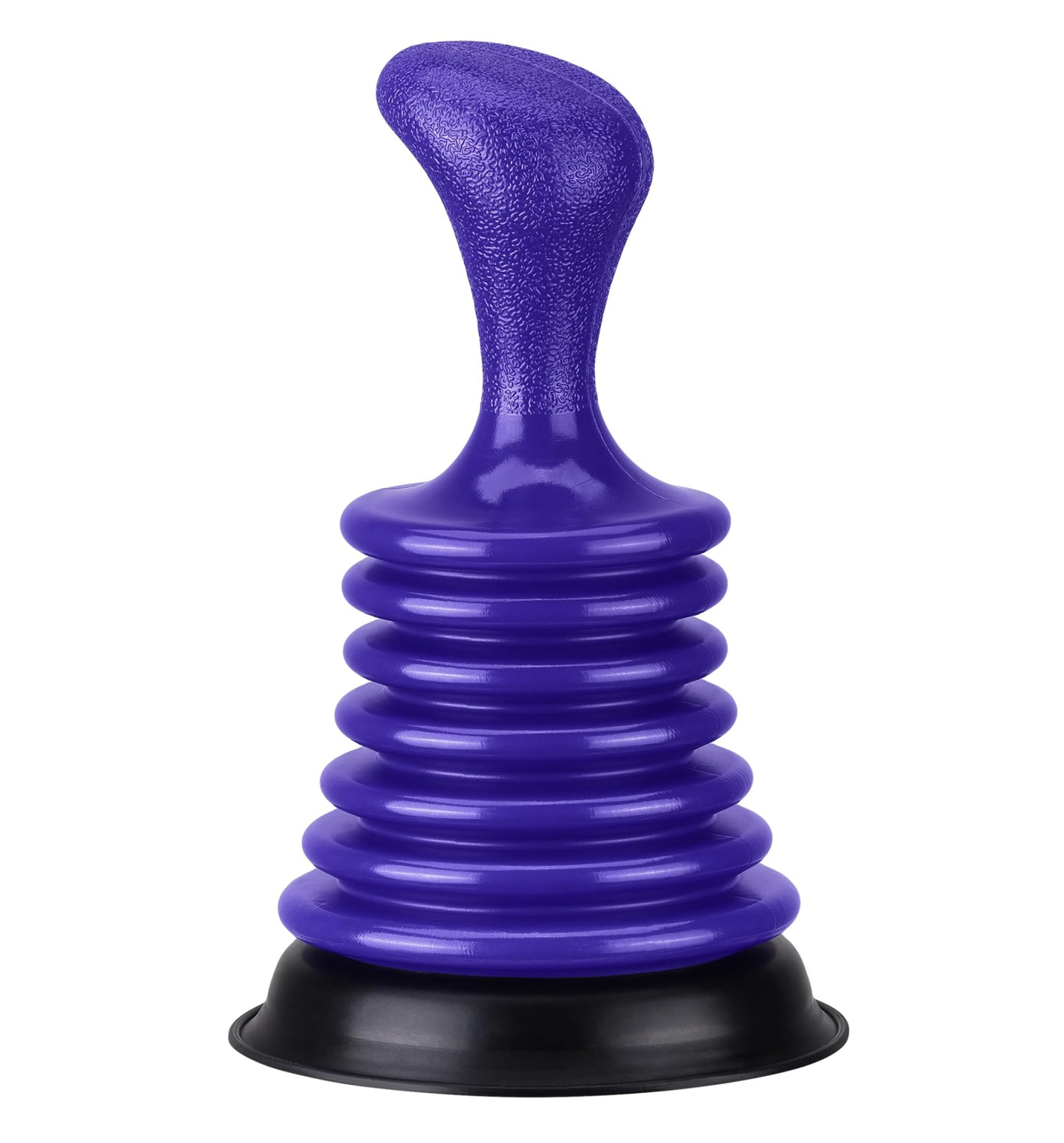 Luigi's Mini Sink Plunger - Shower Drain Clog Remover - for Clogged Drain in Kitchen, Bathroom, Baths, Waste Pipes - Heavy Duty, Powerful Toilet Plungers with Bellows
