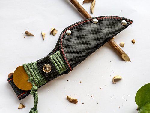 Konload Garden Knife Grafting Tools HSS-M42-HRC66-69 Full-Tang Handmade Grafting Knife for Budding Bonsai Tools