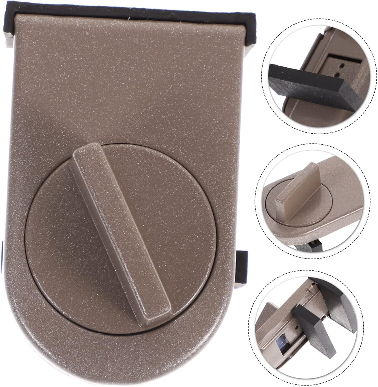Sliding Door Lock for Boy Girl Window Safety Locks Boy Girl Easy Install Safety Non-slip Pad Thickened