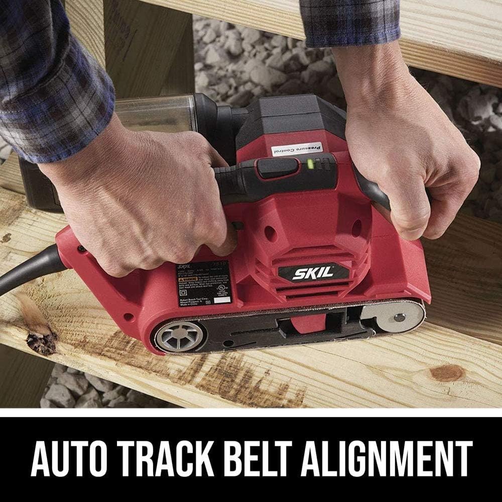 SKIL 6 Amp 3"x18" Belt Sander with Pressure Control - 7510-01