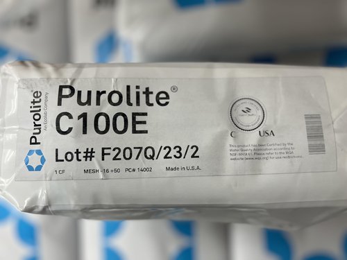 Purolite An Ecolab Company C100E Water Softener Resin 1 CF