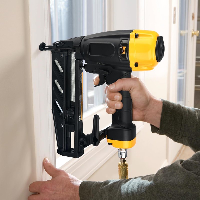 HBT HBT64P 16 Gauge Finish Nailer with Magnesium Housing, Straight Finish Nail Gun with Carrying Case, for 1-Inch up to 2-1/2-Inch Finish Nails