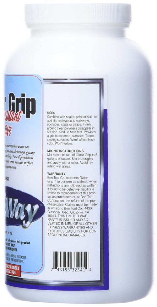 Bon Tool Gator Grip Slip Resistant Additive 16oz.