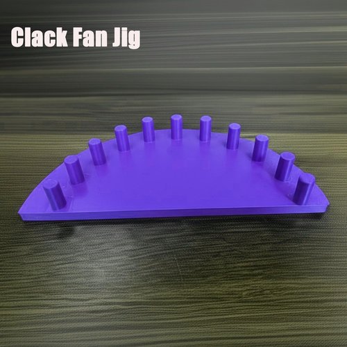 Fans for Line Dancing Template, 3D Printed Clack Fans Jig, Handheld Fan Template, Fans Clacking Jig for DIY Lovers
