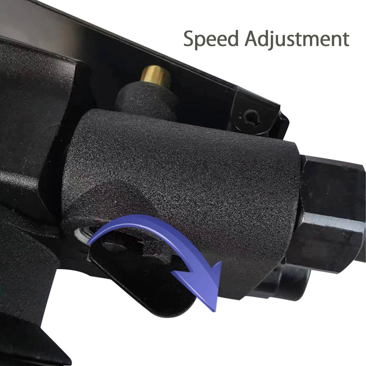 Finishing Pneumatic Sander Tool, 3 Inch 12000RPM Random Orbital Sander, Air Sander for Corner, Palm Sander for Wood, Composites, Metal Polishing, Grinding