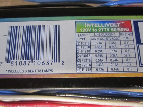 Philips Advance 10637 - ICN-3P32-SC T8 IntelliVolt Fluorescent Ballast