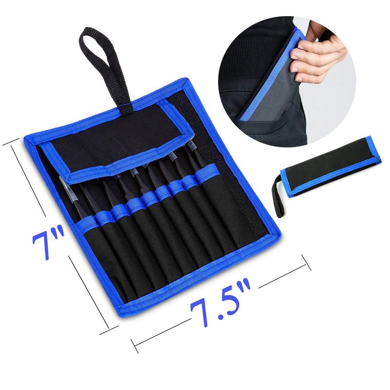 Tweezers Precision Set,Easily Life 10pcs ESD Tweezers Set, Anti Static Stainless Steel Anti Magnetic Tweezers Set with Storage Bag for Craft,Electronics Repair,jewelry repair,Laboratory Work,etc