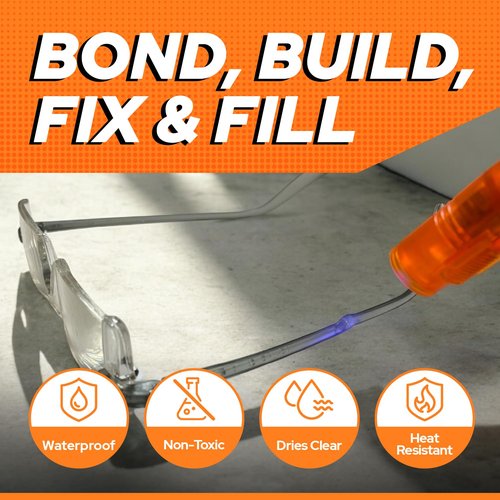 Bondic Pro UV Resin Kit Liquid Plastic Welding Kit, Ultraviolet UV Super Glue, Plastic Repair for Home, Jewelry Adhesive Epoxy for Glass Light