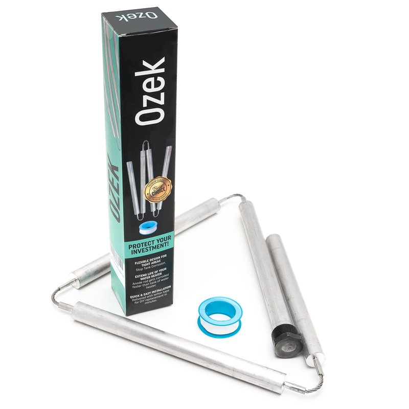 Ozek Water Heater Anode Rod – 44 inch Magnesium Flexible Anode Rod for Hot Water Heater