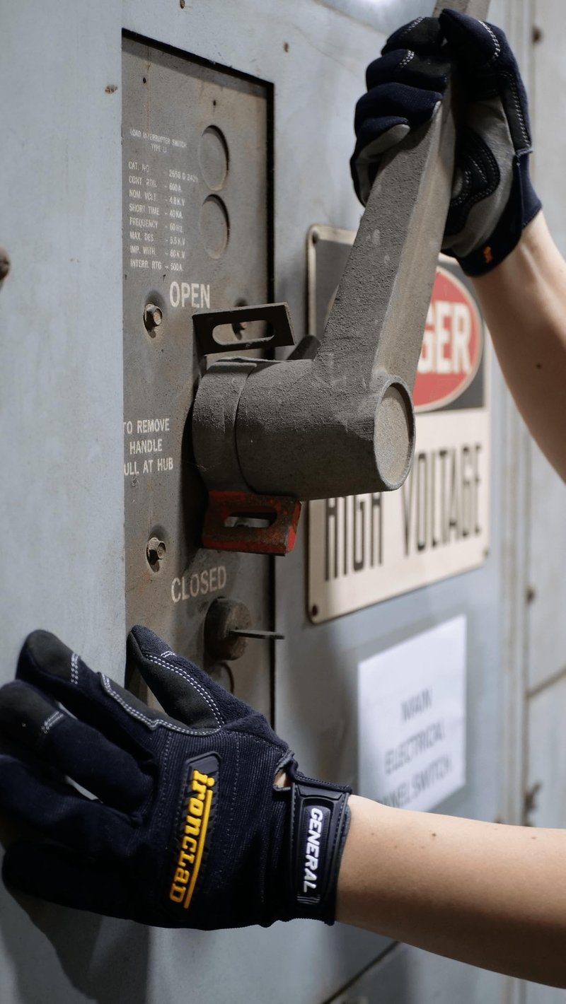 Ironclad General Utility Work Gloves GUG, All-Purpose, Performance Fit, Durable, Machine Washable, (1 Pair), Small - GUG-02-S , Black