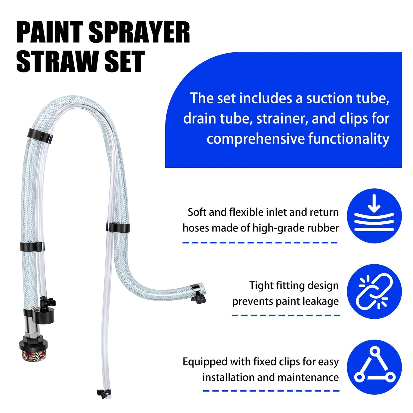 Suction Tube Kit for Graco Magnum Stand Model Paint Sprayer