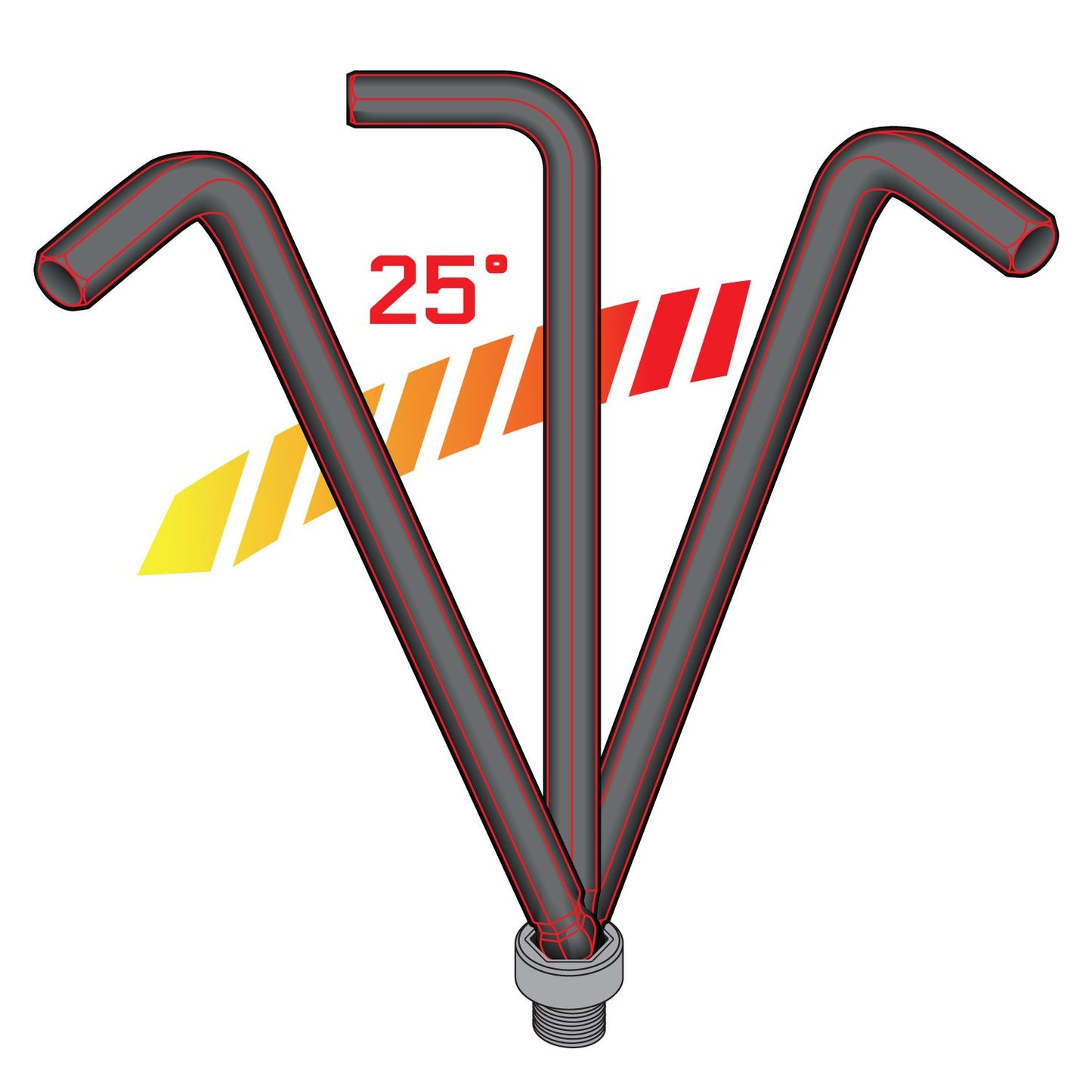 35-Piece Long Arm Ball End Hex (Allen) Key Wrench Set, Metric, SAE and Torx Keys, S2 Steel, 1.27mm to 10mm, 0.05 to 3/8 in, and T10 to T50, for Automotive, Bicycle, Household and Furniture Repair