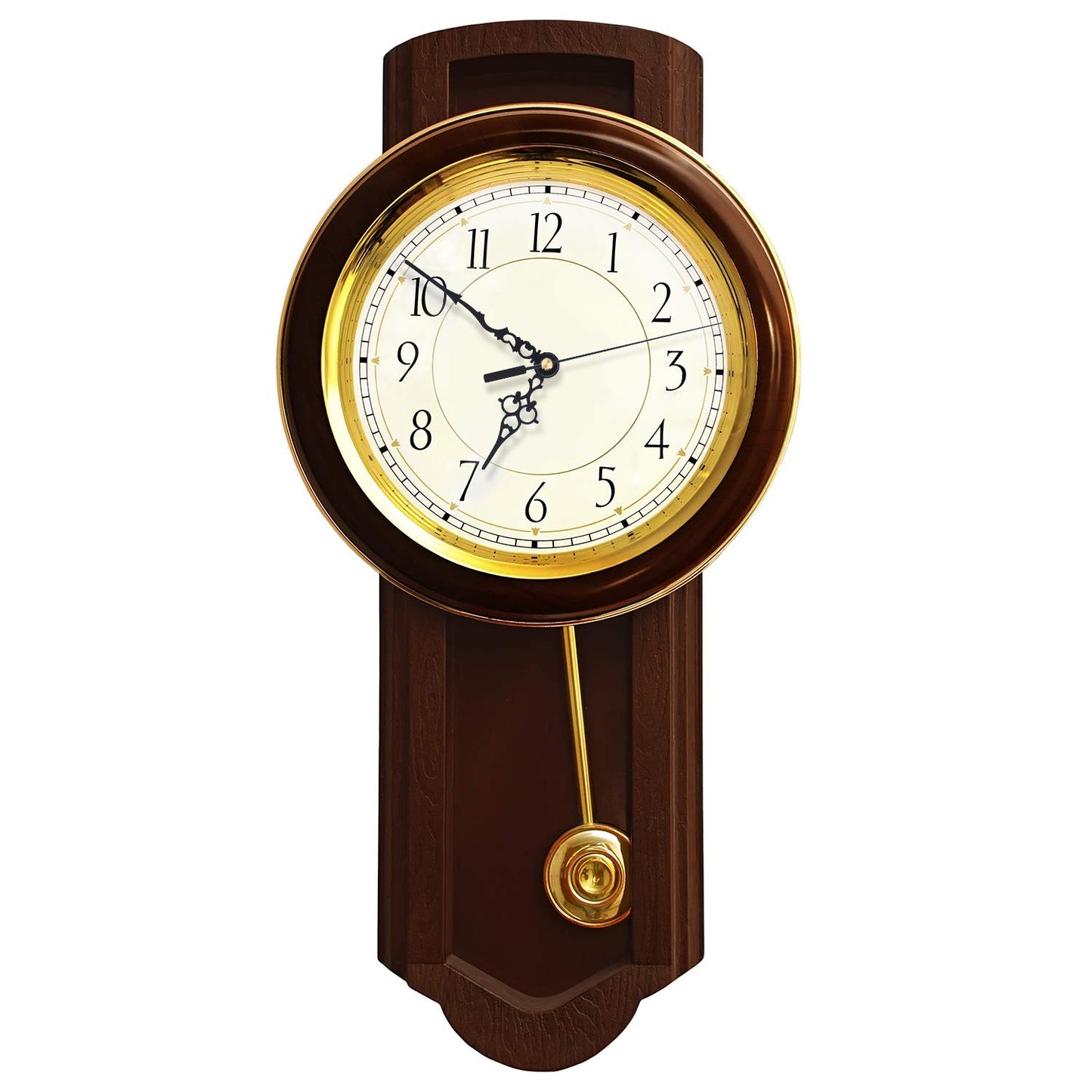 Hicarer DIY Quartz Clock Movement Kits Replacement Clock Movement Mechanism Pendulum (Rod Length 0.9 Inch)
