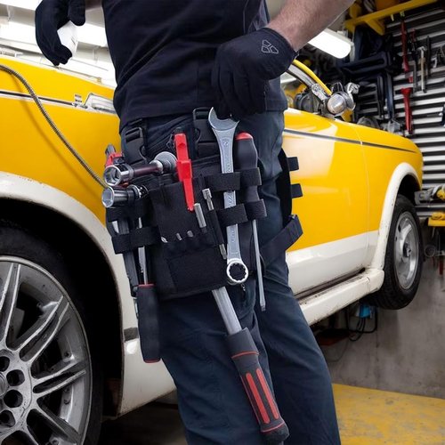 Holster Z 2.0 Leg Tool Pouch,Electrician Tool Pouch with Belt Clip