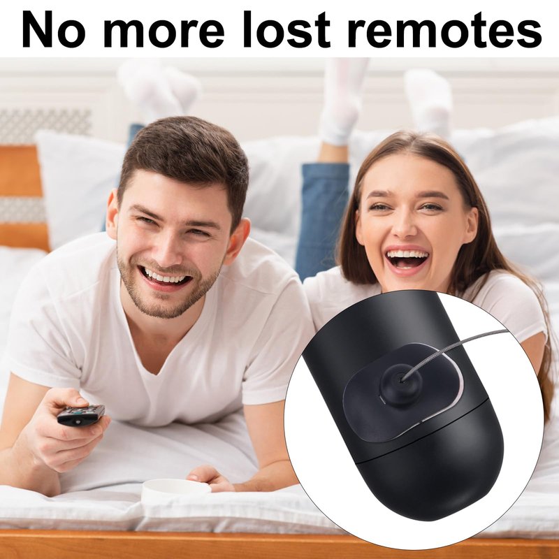 2pcs Retractable Remote Control Tether Locks, 6.56ft Adjustable Security Control Leash for TV Remotes Gaming Controllers, Perfect for Showroom Office Home