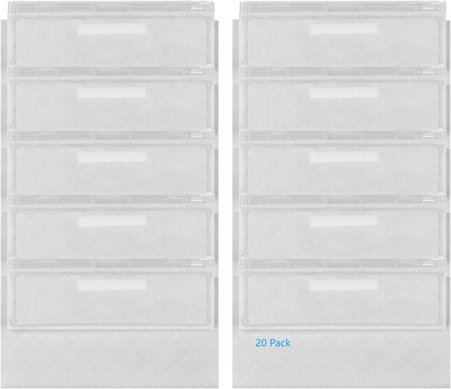 OFEBDEW 20 Pcs for Shark Vacmop Replacement Pads VM252 VM250 VM200 VM190 - Replacement for Shark Vac Mop Pads Refills Part VMP30.