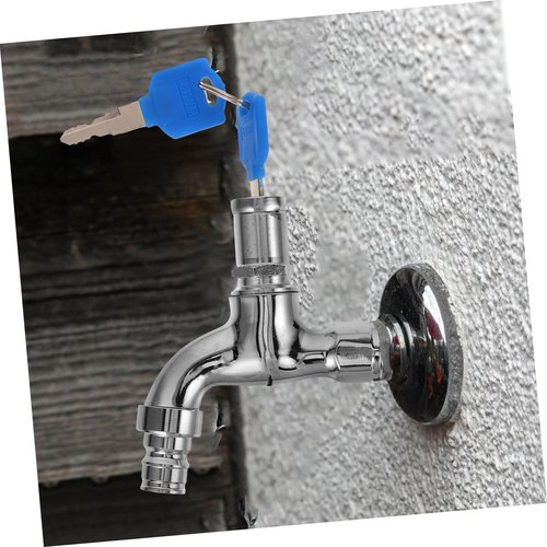 Cabilock Alloy Material Faucet Lockable Design for Outdoor Use Anti-Theft Water Faucet Lock Key